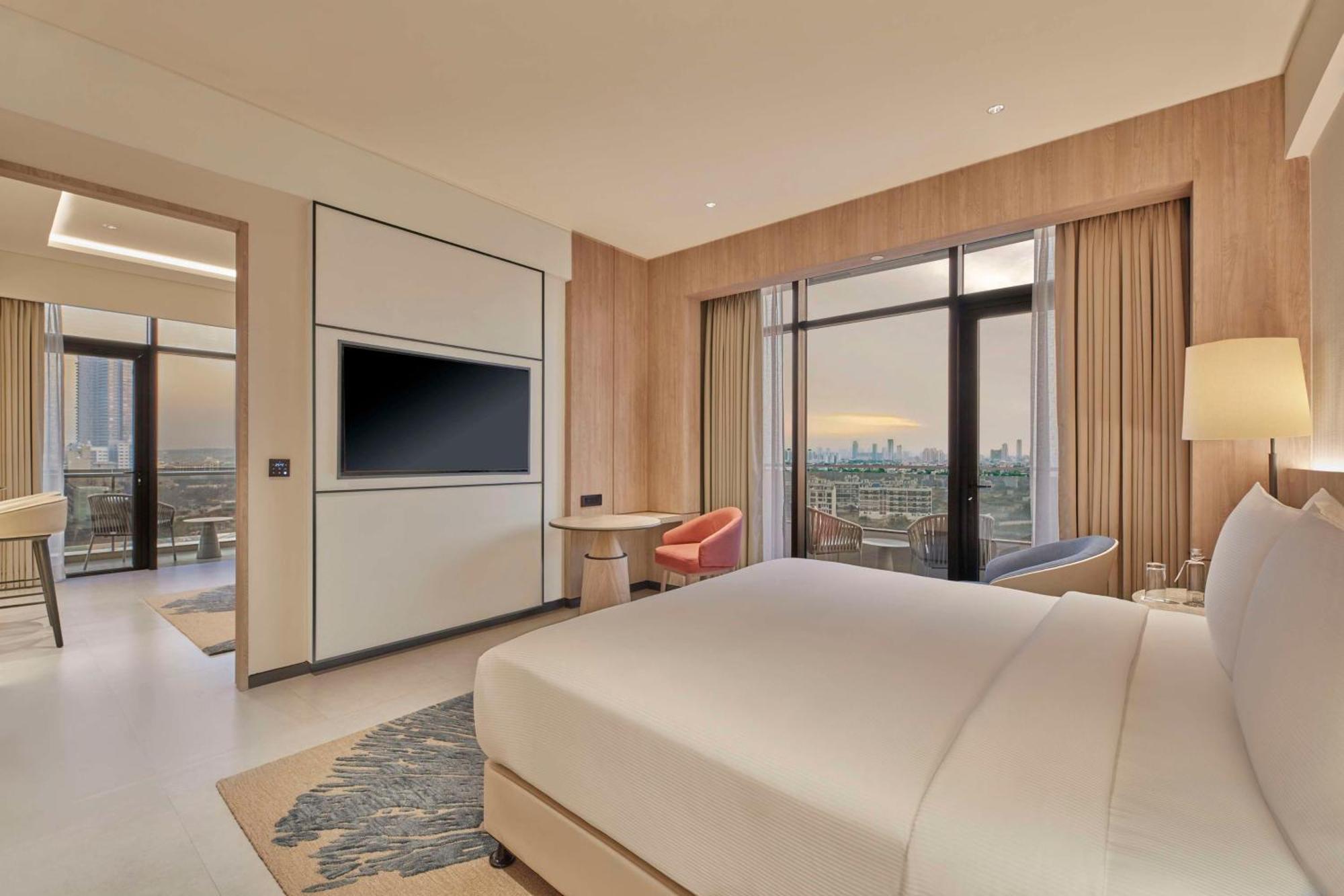 Hilton Gurugram Baani City Centre Gurgaon Zewnętrze zdjęcie