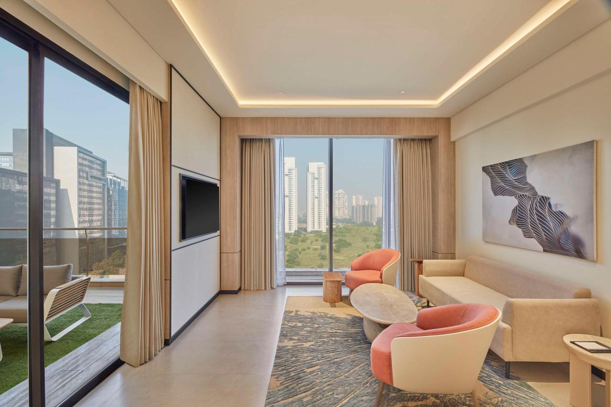 Hilton Gurugram Baani City Centre Gurgaon Zewnętrze zdjęcie