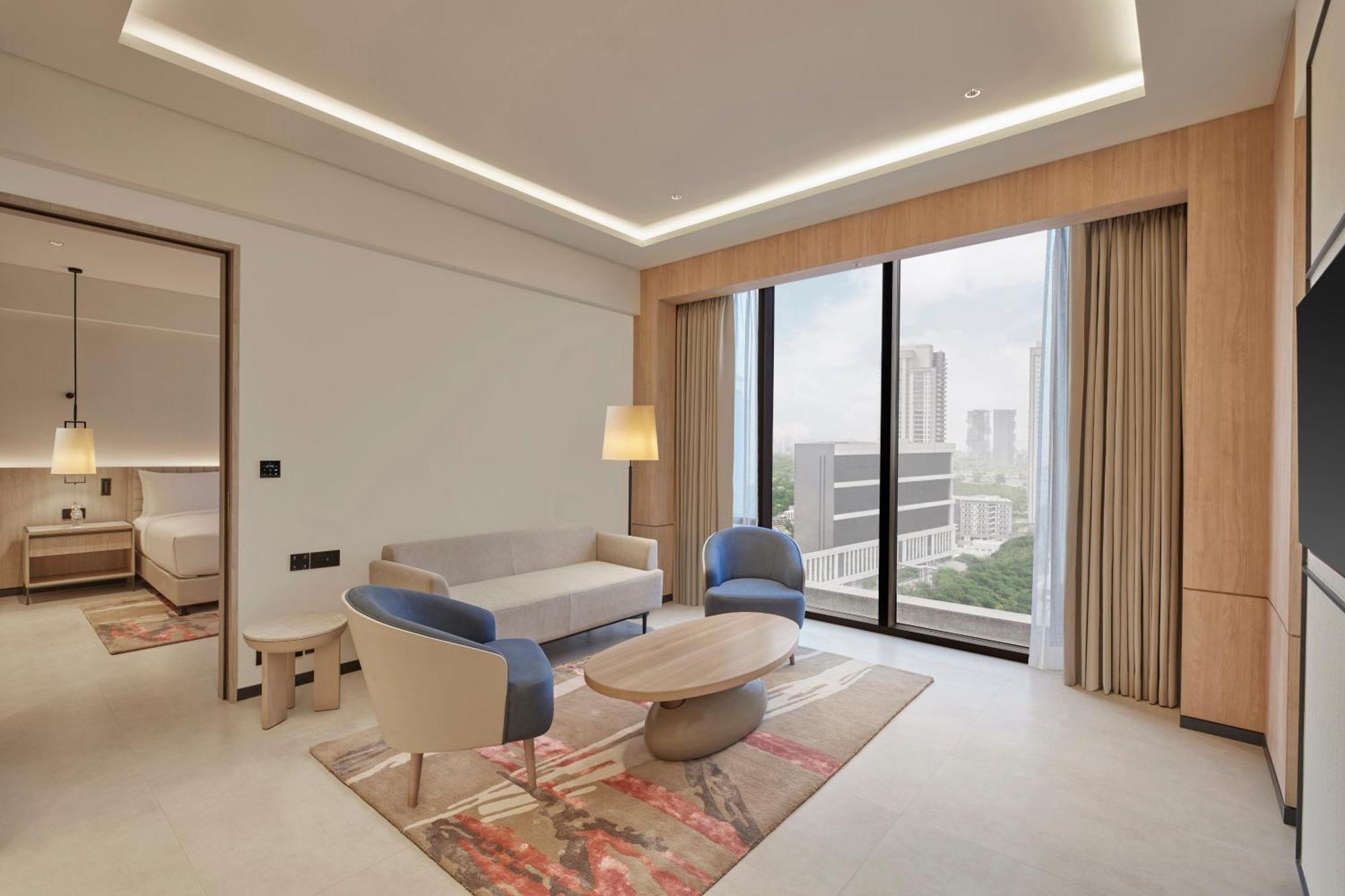 Hilton Gurugram Baani City Centre Gurgaon Zewnętrze zdjęcie