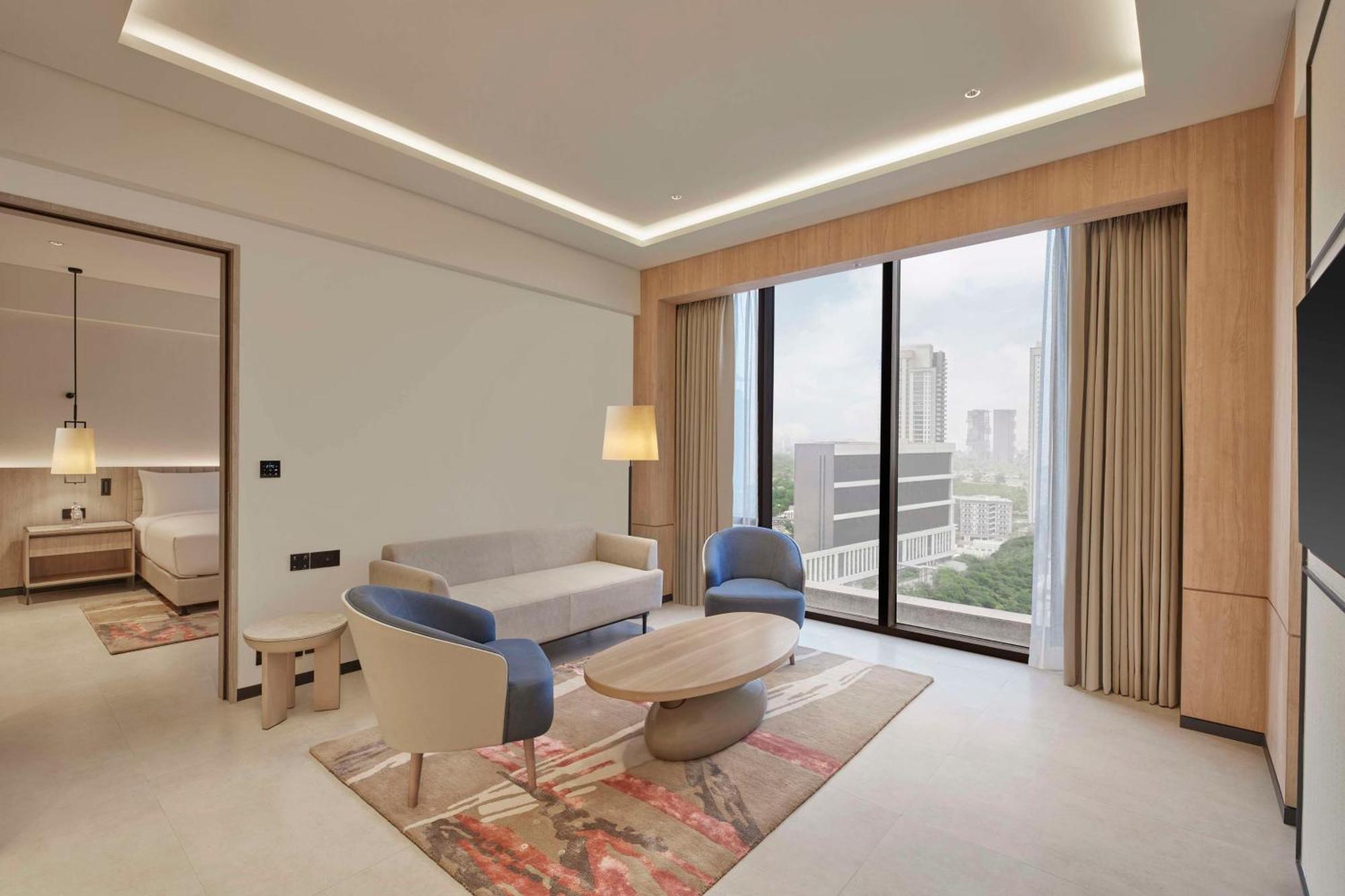 Hilton Gurugram Baani City Centre Gurgaon Zewnętrze zdjęcie